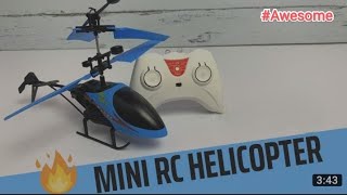 Unboxing Remote Control Helicopter| 2 In 1 Induction Helicopter| Mini Rc Helicopter|