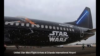 B Roll and Sound United Plane Star Wars