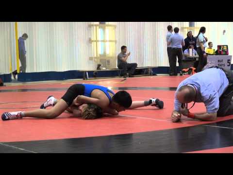2014 Ont Cadet Prov FS 50kg Karter Czajkowski (Gladiators) vs Gurpartap Lally (Akara)