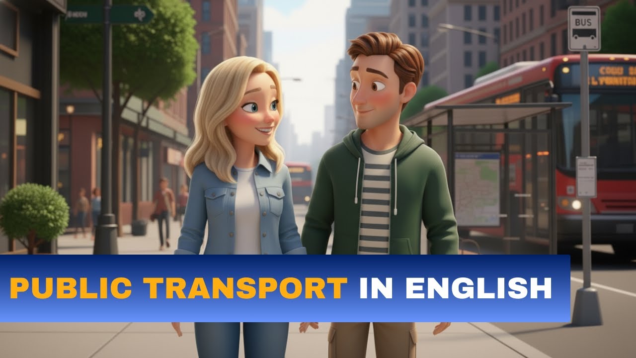English Podcast | Taking Public Transport | Speaking Practice | Easy English