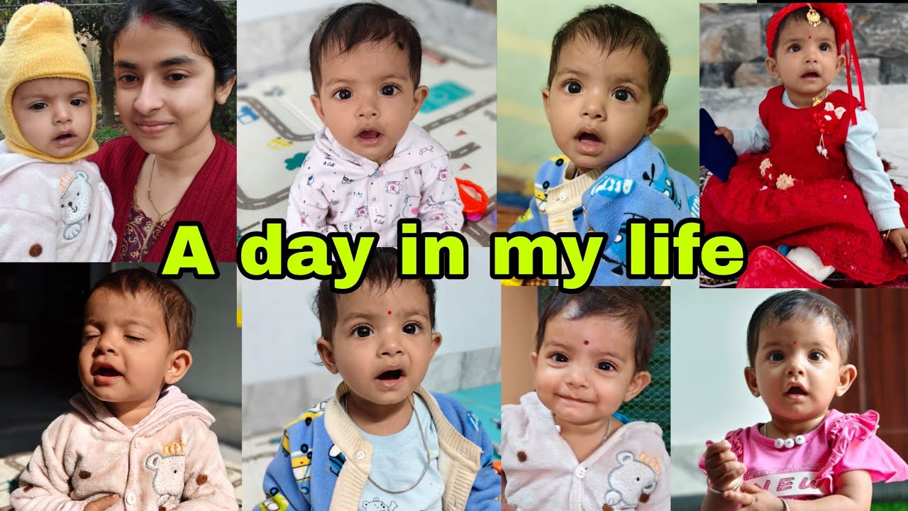 মাম্মা লেবুর রস খাবে বলে কান্না করছে 😂 বাবাকে বললে শুধু মাকে ডাকছে ❤️ A day in my life.