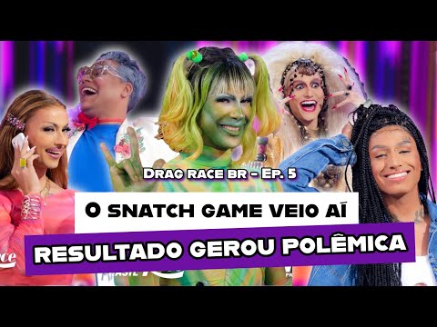DRAG RACE BRASIL 2T-EP5: finalmente tivemos o snatch game, mas resultado decepcionou #ruview