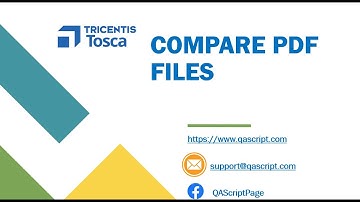 Tosca Tutorial | Lesson 22 - Compare PDF files | TBox Automation Module | 1:1 Compare