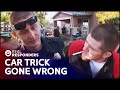 Reckless Driver Crashes Into Innocent Man&#39;s House While Doing Donuts | Cops | Real Responders