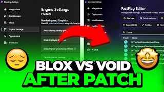Bloxstrap Vs Voidstrap Comparison For Roblox After The New Patch Fps Boost Low Ping