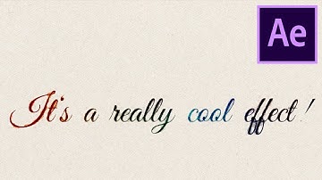 Easily Animate Handwriting in After Effects with a Template