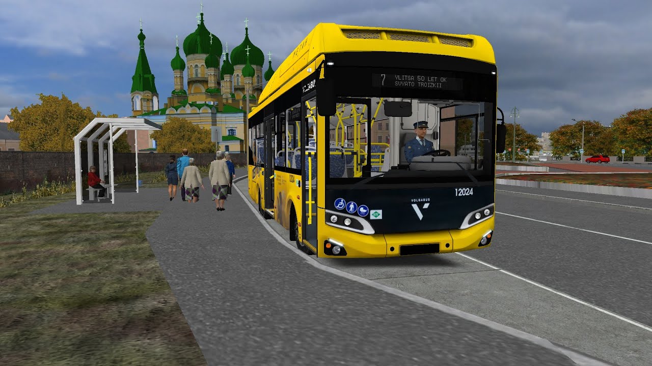 OMSI 2 | Чебоксары| Маршрут № 7 | VOLGABUS 4298.G4 (КПГ) 2023