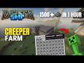 Delta SMP day-3 | Minecraft: EASY Creeper Farm - 1500+ Gunpowder Per Hour! [1.21]