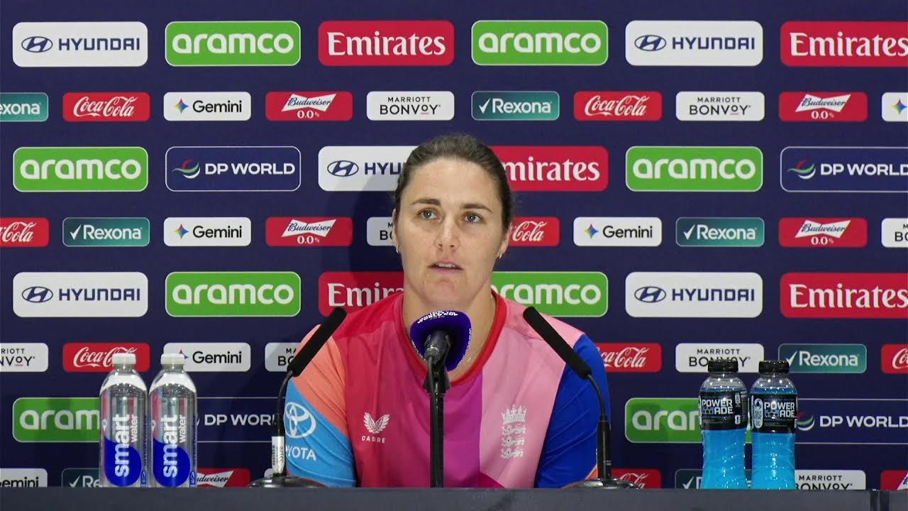 Watch England Captain Nat Sciver-Brunt #T20WorldCup 2026 Pre Final Media Conference