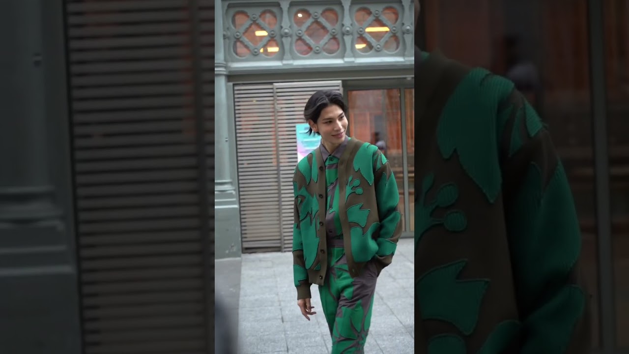 raul murakami maito(村上真都ラウール / ラウール)SHOW MAN AT FASHION SHOW sacaio  PRIS 21 /January  /2024