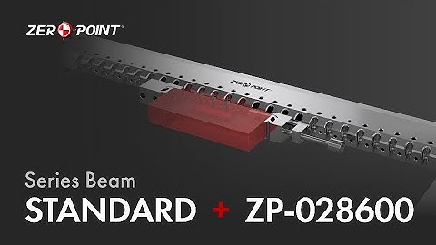 Beam ZP-028600 |  ZERO POINT is modular precision workholding system for Wire cutting machine.