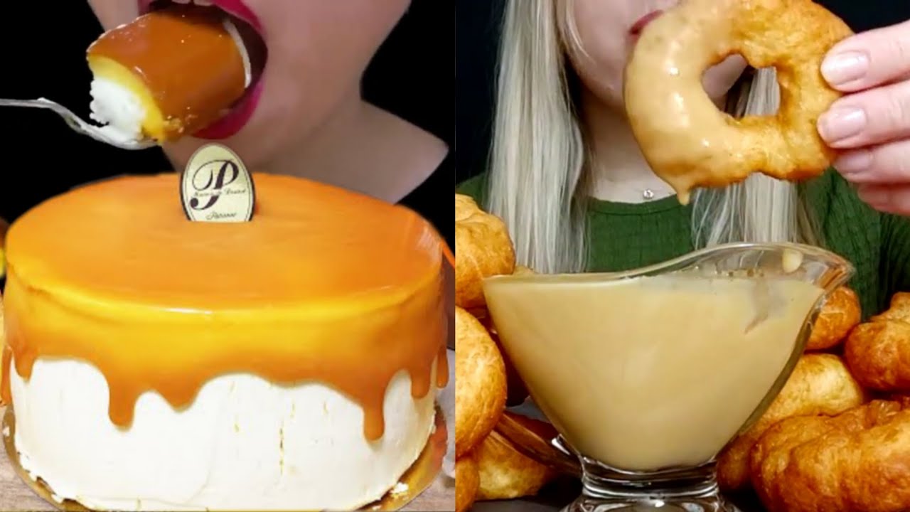 MUKBANGERS BEST CARAMEL DESSERT