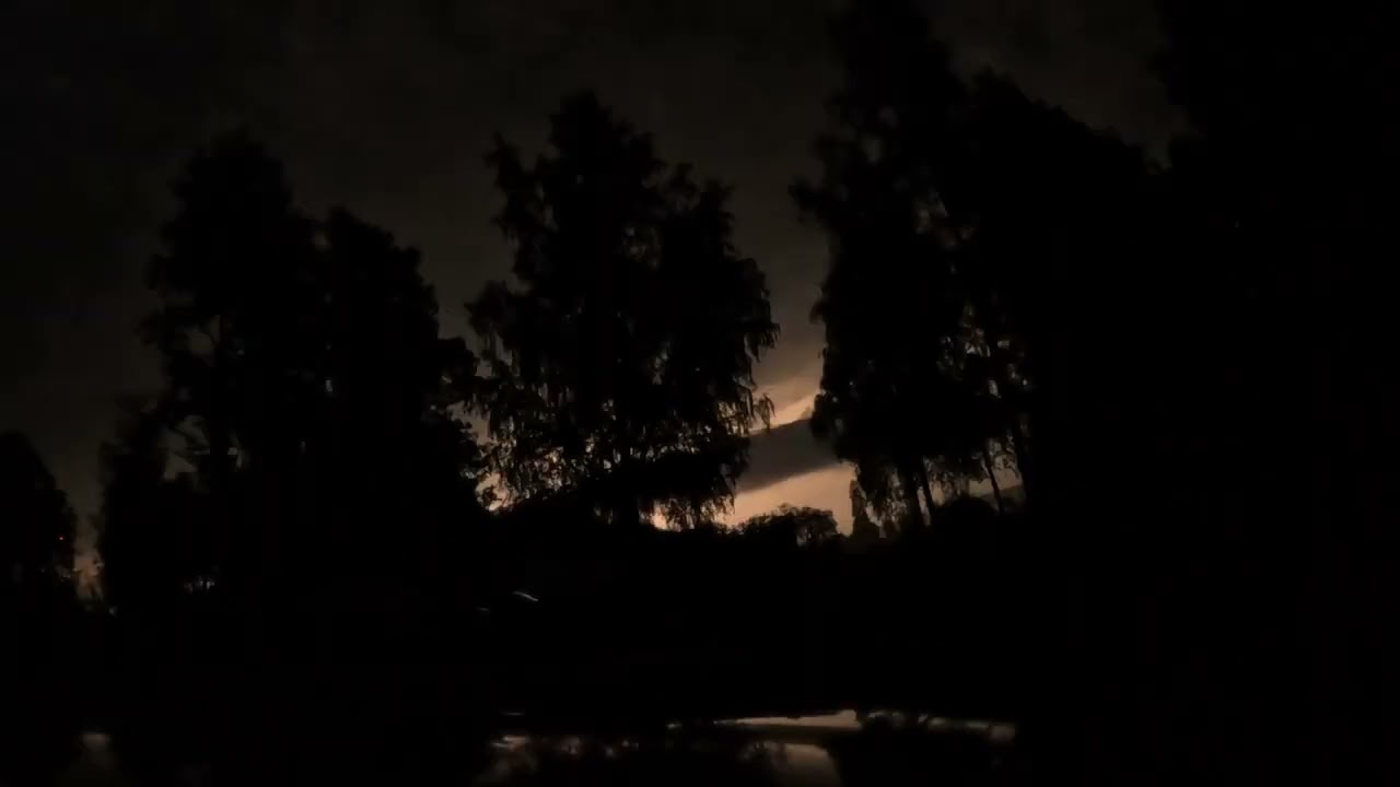 Ukkonen yöllä 1.8.2025