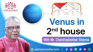 Venus in 2nd house | 2nd house Venus | Venus and rajyoga |