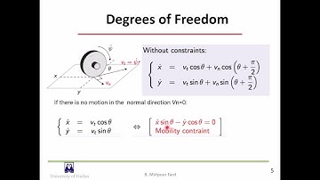 lecture 03 Path Planning and control of wheeled mobile robots-Kinematics