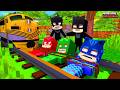 PJ Masks foram PRESOS pelo MENINO GATO e CORUJITA REVERSA no Minecraft