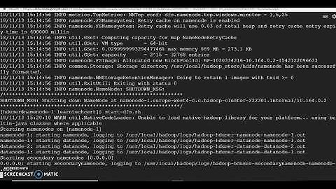 Hadoop multi node cluster setup in Google cloud platform - Part 5