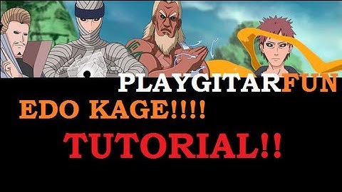 Naruto Shippuden Ultimate Ninja Storm 3 Edo Kage Unlock Tutorial