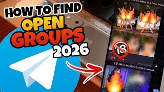  How To Find Open Groups On Telegram 2026  Easy And Fast