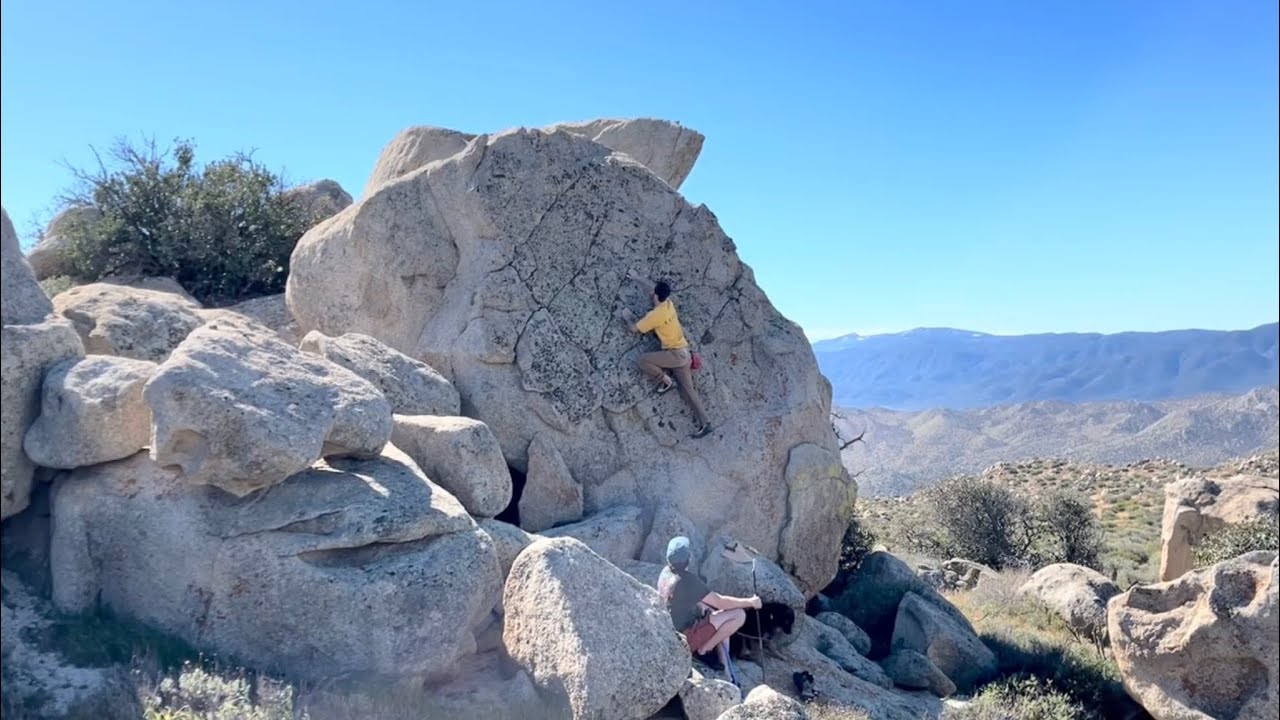 Wilson Trail Second Session - Culp Valley Bouldering 