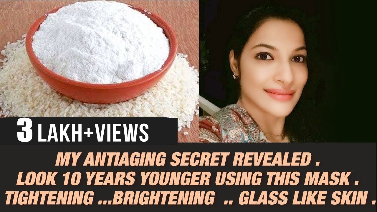 My anti-ageing Secret Revealed | Look 10 Years Younger using this mask | Glass like Skin