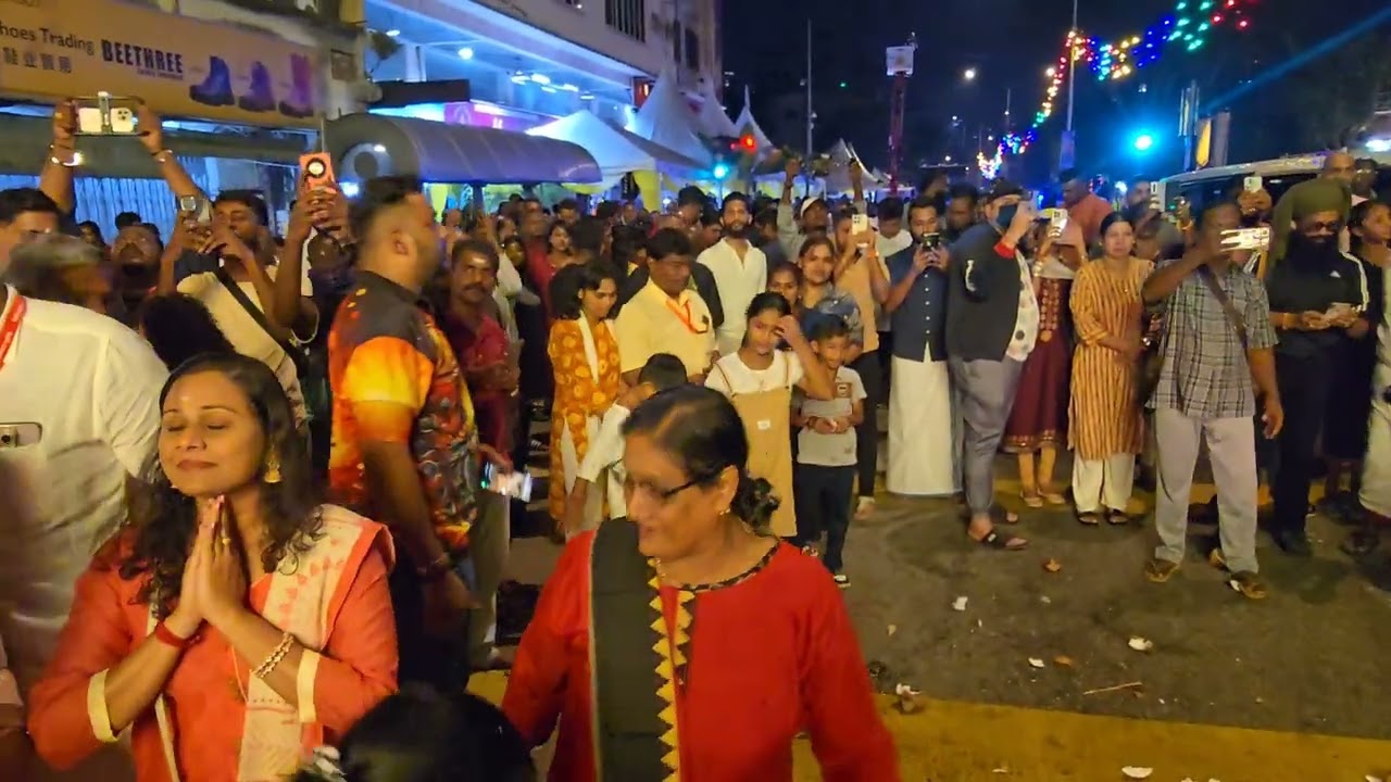 on Thaipusam the chariot journeys from batu caves to mariamman Temple spreading blessings 2025)