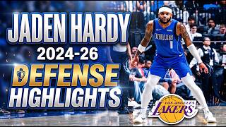 Jaden Hardy DEFENSE Highlights | 2024-26 Season