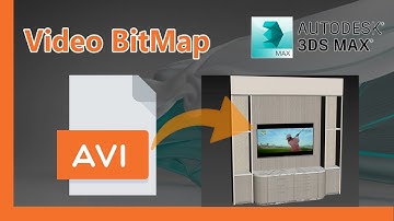 How to Use Video Bitmap in 3Ds Max