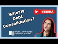 What is Debt Consolidation ? #creditcarddebt #debtfree #accc #debtconsolidation