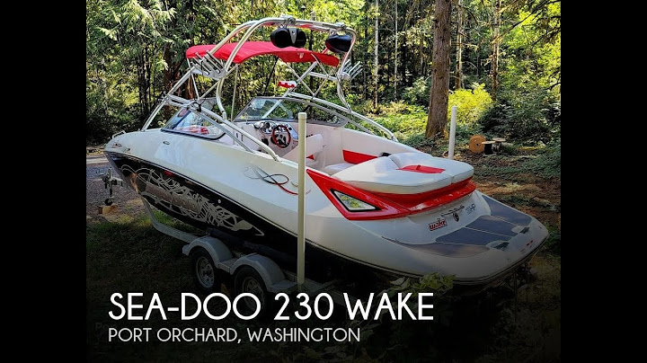Sea doo 230 wake for sale