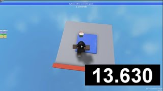 Hard Obby Speedrun (WR) (13.630s) [Plates of Fate]