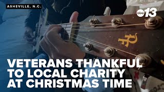 Local veterans thankful to Asheville charity at Christmas time