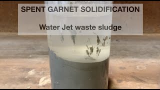Solidify Spent Garnet