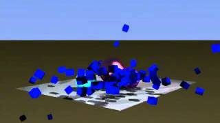 Carrara 8 Pro Bullet Physics Test- Animaton Labs