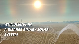 Space Engine - Bizarre binary solar system (No talking)