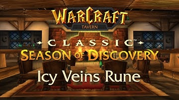 Icy Veins Rune Location for Mages in Season of Discovery