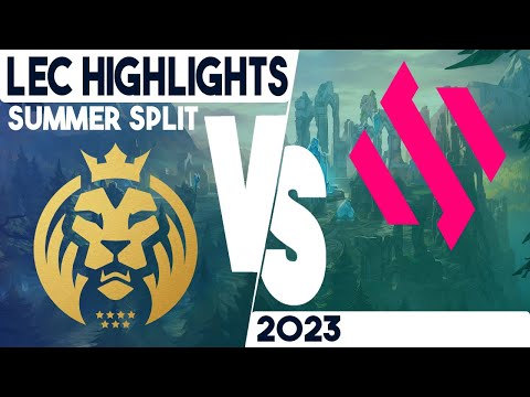 BDS vs MAD Highlights  | LEC Summer 2023 Week 3 Day 3 |  Team BDS vs Mad Lions