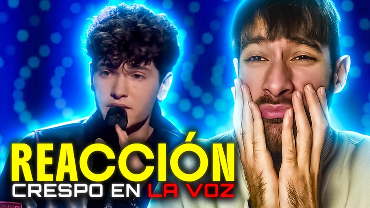 REACCION a CRESPO de OT 2025 en LA VOZ ANTENA 3 !!