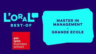 emlyon business school - Master in Management - Grande Ecole Best-of