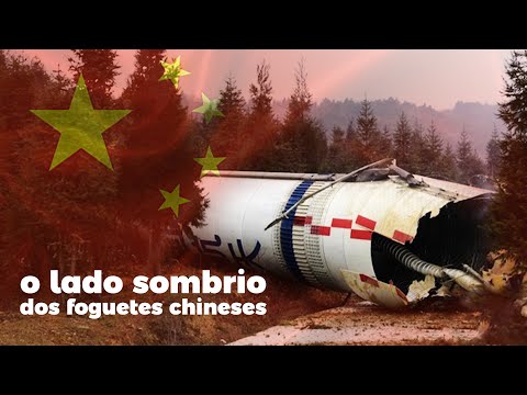 Vídeo: O foguete da China já caiu?