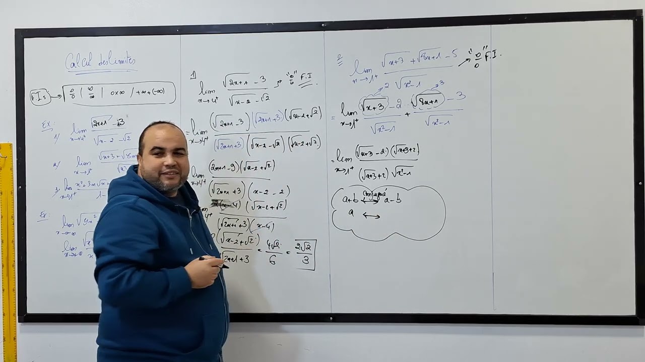 07 . Calcul des limites 1bac sm et exp  - techniques et astuces -  partie 07