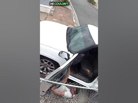 Always remember to put your car in park mode 😱 - YouTube