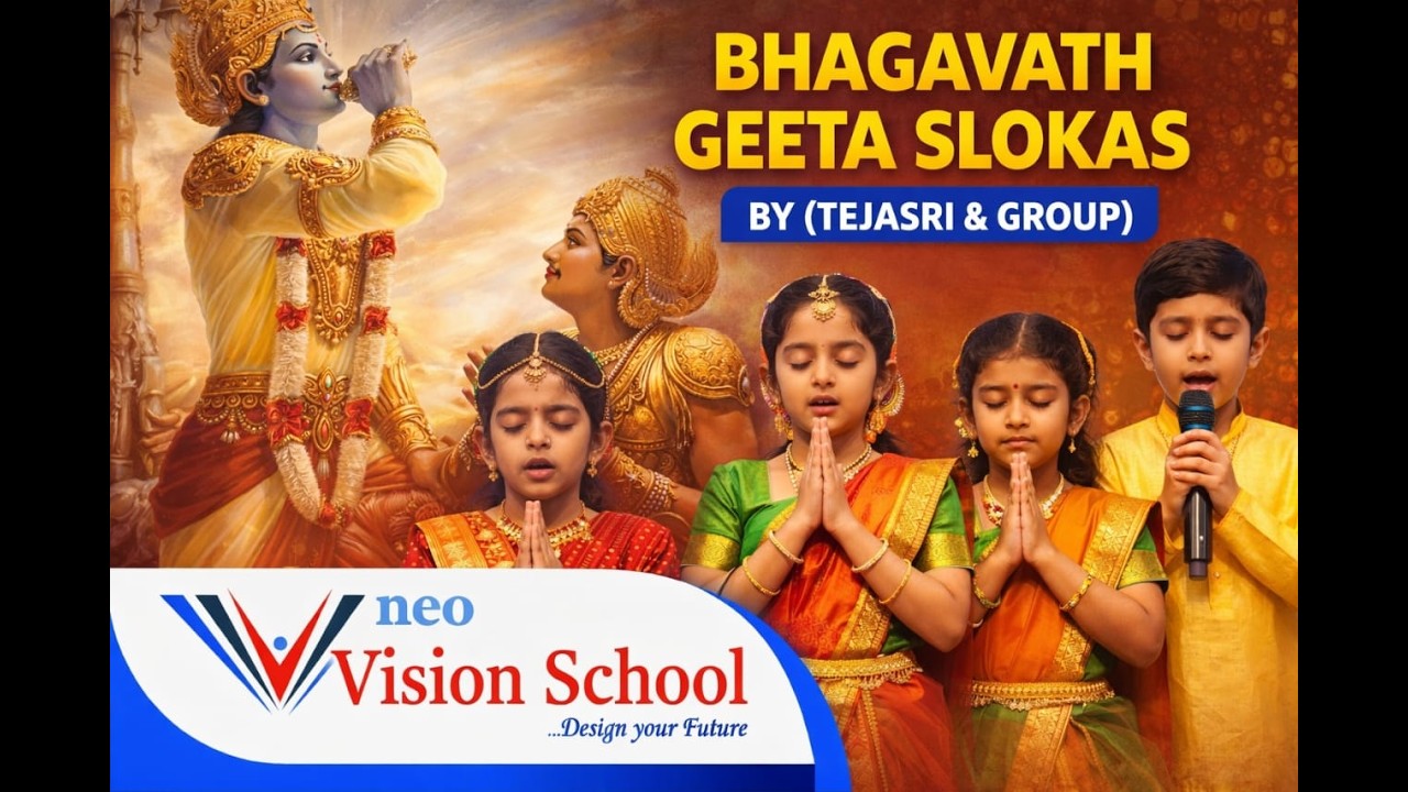 BHAGAVATH GEETA SLOKAS 2 BY TEJA SRI & GROUP
