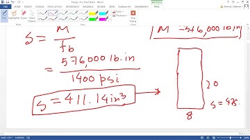 Steel Beam Design Application Explained with Practical Example Strength and Mechanics of Materials