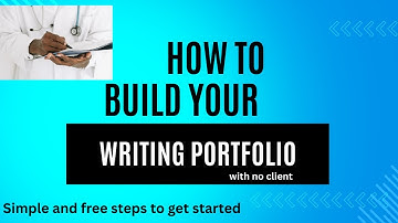 How to Build a Medical Writing Portfolio in 2025: Simple & Free Steps to Get Started #medicalwriting