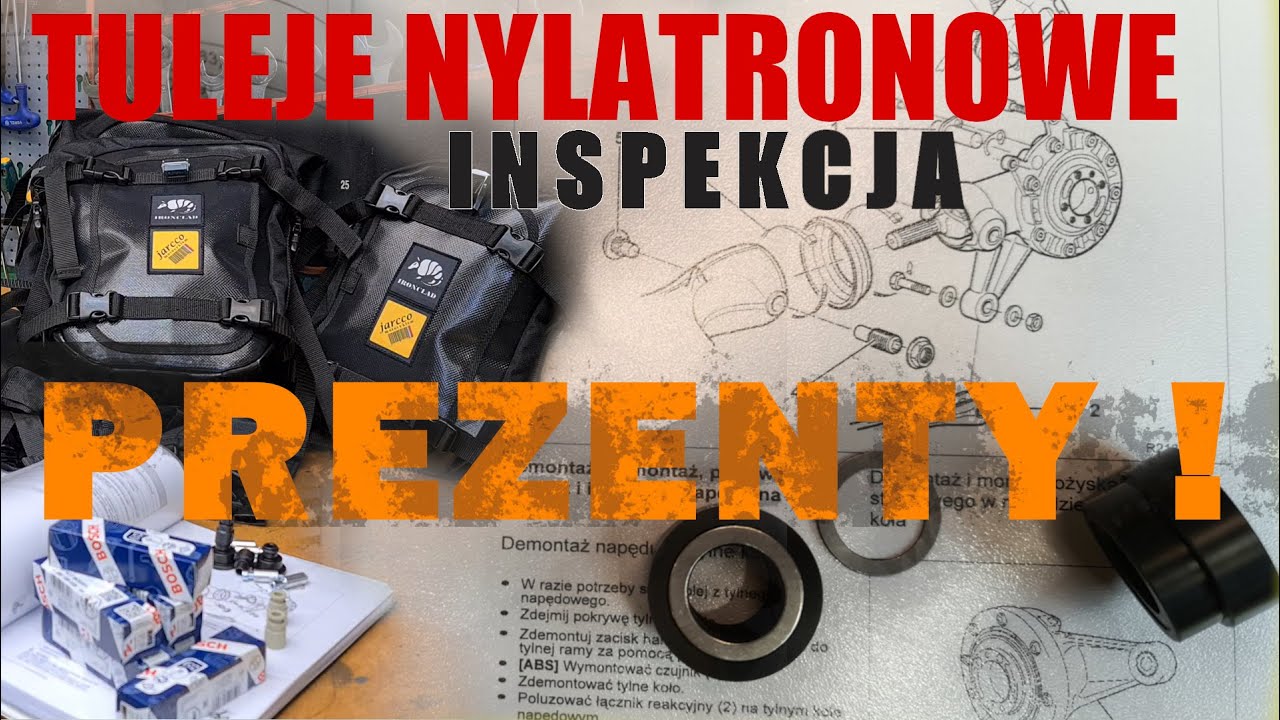 BMW 1150 Tuleje ślizgowe zamiast łożysk - 22 000 km - NUSHINGS tuleje nylatronowe DYFER