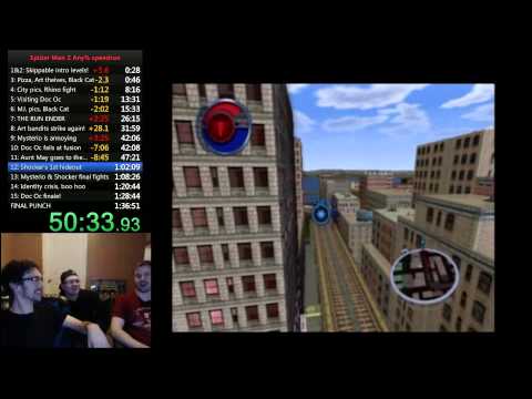 Spider Man 2 (GC) speedrun [FORMER] world record (Feb 2015) - 1:19:58 - Spider Man 2 (GC) speedrun [FORMER] world record (Feb 2015) - 1:19:58