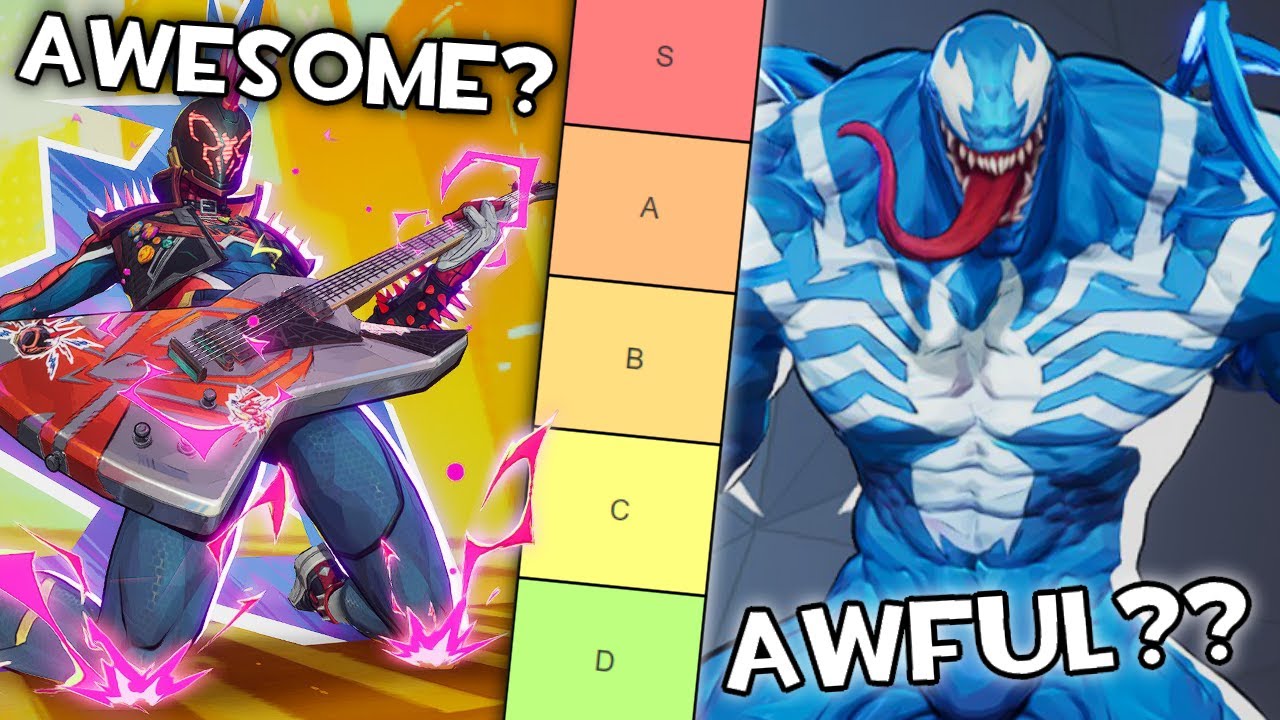 Ranking Every Marvel Rivals Skin - YouTube