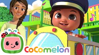 nina bus driver wheels bus nina s familia cocomelon nursery