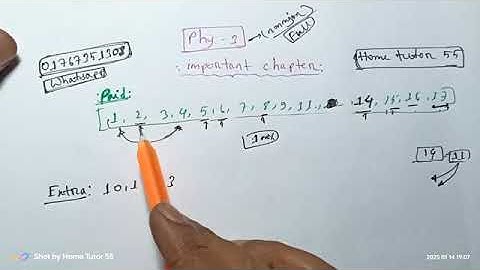 ননমেজর পদার্থ ৩ গুরুত্বপূর্ণ অধ্যায় সাজেশন ও সহজে পাশ করার উপাই!